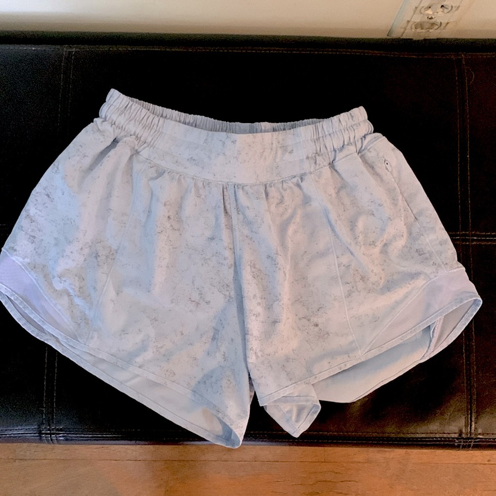 Lululemon low rise hotty hot shorts 4 inches .